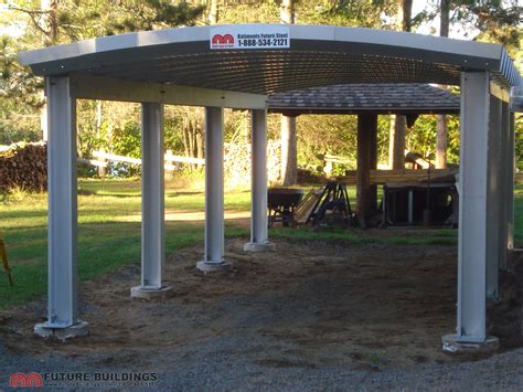 metal carport with shelter